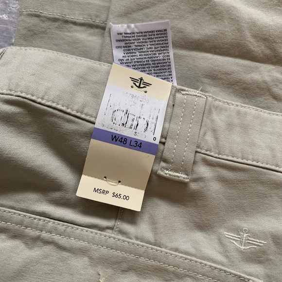 Dockers Mens Big & Tall Utility Cargo 48 X 34 Pants Sizes NWT khaki - Picture 4 of 6